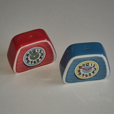 Cath Kidston Blue Red Clocks
