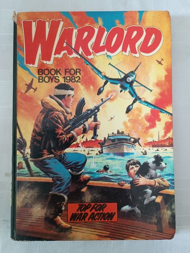 Warlord book for boys 1982 - book,