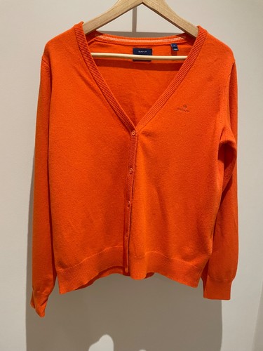 Gant orange fine - orange, lambswool