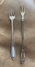Vintage Pickle Forks Silver