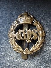 2nd Dragoon Guards, Genuine British Army Cap Badge. Queens Bays.