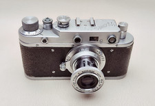 Zorki C USSR Russian Leica Copy Camera w/Industar-22 5cm f/3.5 lens  Case