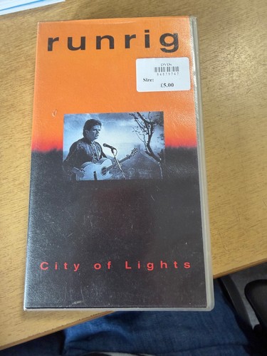 Runrig city lights vhs - of,