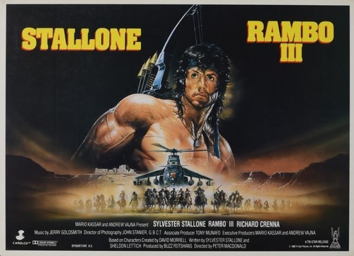 Rambo iii sylvester stallone - rambo,