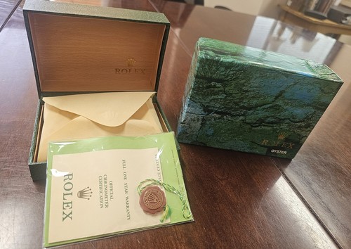 Rolex watch box - watch, tag