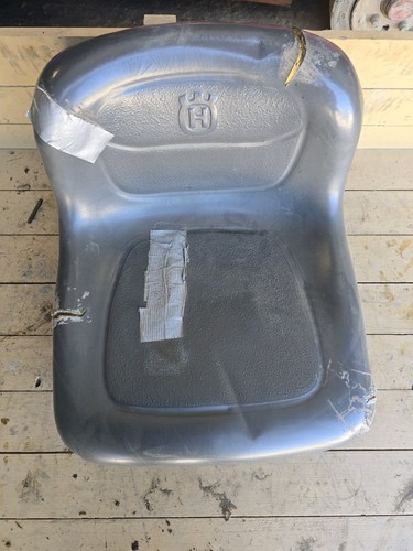 Husqvarna ride lawn mower - on,