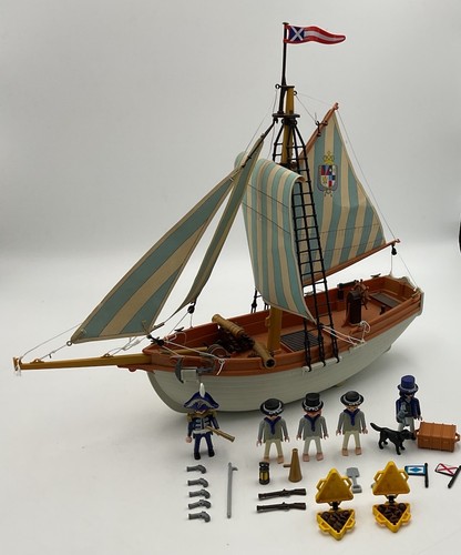 Playmobil 3740 navy schooner - 3740,navy,