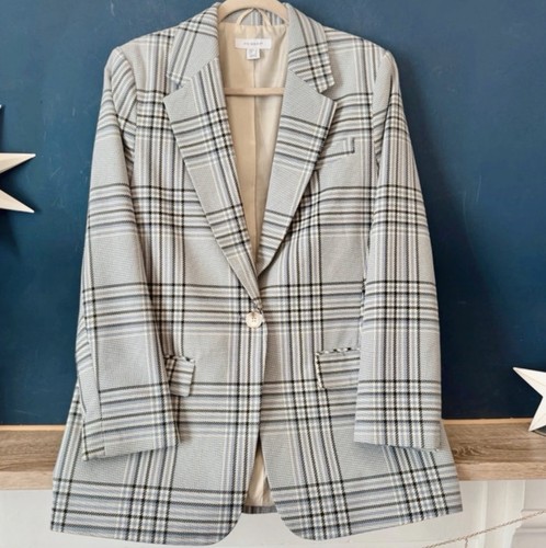 Primark checked blazer size - , 8