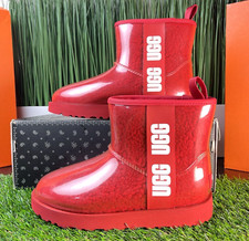 UGG Classic Clear Mini Red