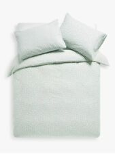 John Lewis ANYDAY Ditsy Floral/Check Reversible Single Duvet Cover Set RRP £30
