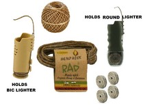 LIGHTER SLEEVE RAW HEMP WICK