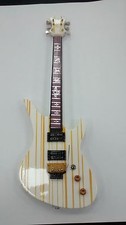 Miniature Guitar (24cm Tall) : AVENGED SEVENFOLD SYNYSTER GATES SCHECTER (WHITE)