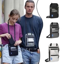 Travel rfid passport bag neck - travel,