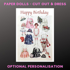 Personalised Paper Dolls