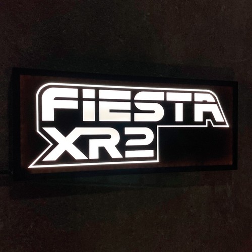 Fiesta xr2 badge emblem led - badge,
