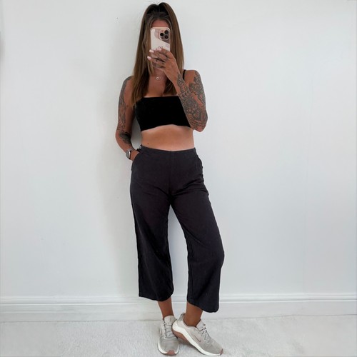 Ladies navy cropped - navy,