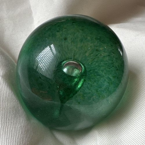 Antique victorian green glass - antique,