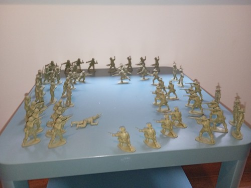 1970s vintage airfix soldiers - airfix,