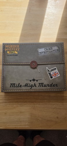 Murder mystery party case - mystery,