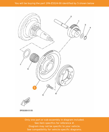 Yamaha wheel starter - yamaha, wheel,