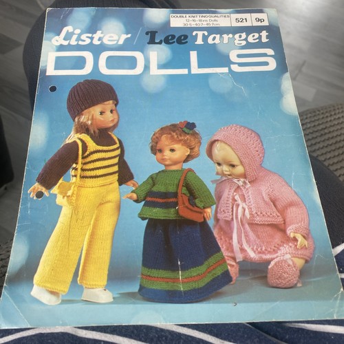 Dolls vintage knitting - vintage,