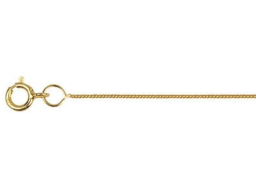 9ct gold chain fine yellow - gold,