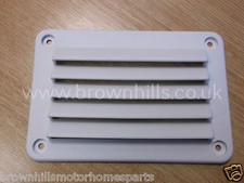 HYMER MOTORHOME & CARAVAN RECTANGULAR KITCHEN AIR VENT WHITE 