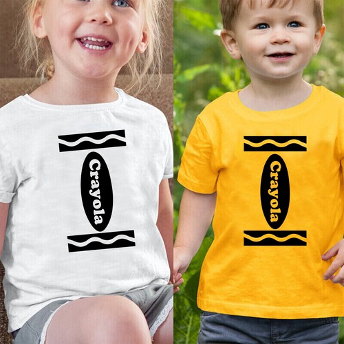 Crayon kids shirt world - crayon,