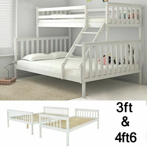White double bed - white,