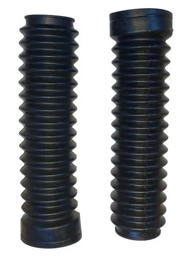 Front rubber fork gaiter - front,