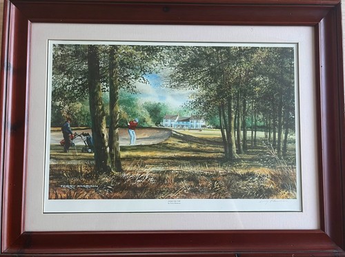 Terry harrison signed framed - terry,