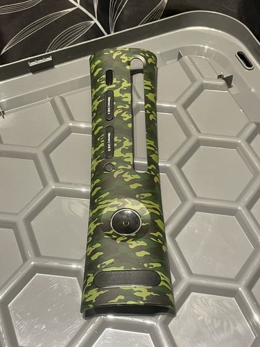 Green camo faceplate - faceplate, for