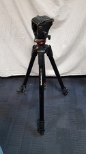 INCOMPLETE! Manfrotto 755xb Professional Tripod with 701RC2 Head, Plate