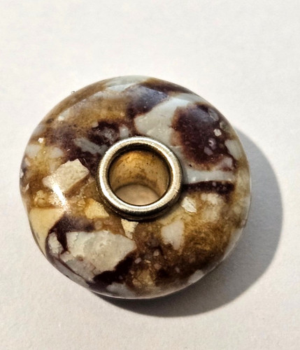 Genuine trollbeads pink brown - genuine, 'pink/brown