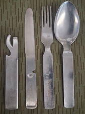 GDR NVA FIELD CUTLERY 4 pieces