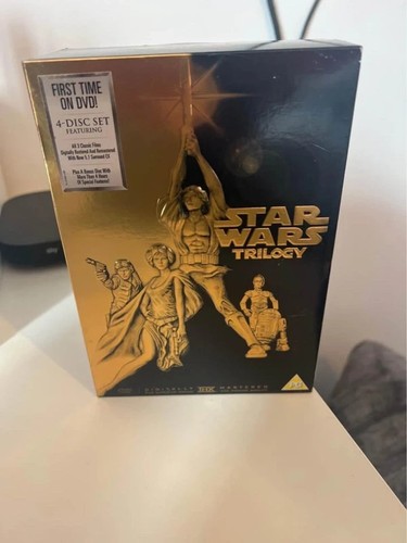 Star wars trilogy dvd - star,