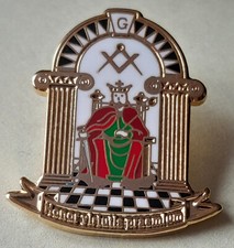 Lapel Tie Pin Badge - Gilt