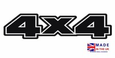 4x4 sticker x2, off road sticker, vinyl decal