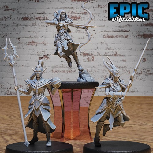 Dark elf soldiers dungeons - elf, d&d