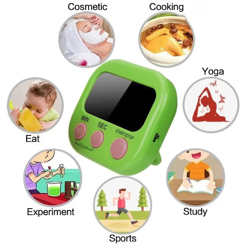 Magnetic lcd digital timer - lcd,