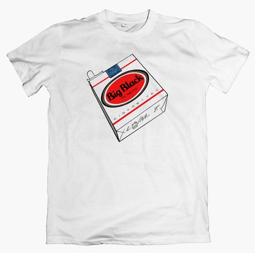 Big black cigs shirt 80s - cigs,
