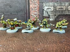 Gretchin painted Orks Warhammer 40k GW 2056 painted Orks gretchin tabletop 