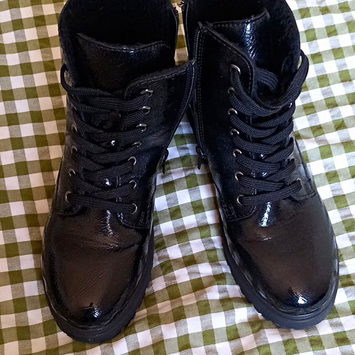 Rieker womens black patent - rieker,
