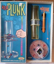 KerPlunk Board Game 1967 Ideal