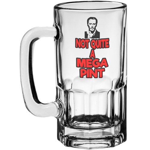 Johnny depp mega pint glass - pint,