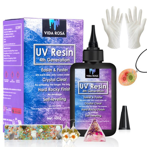Resin 100g hard - uv,