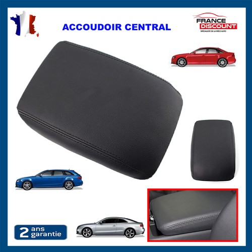 Black central armrest for audi - central,
