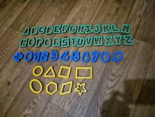 Playdough Cutters Alphabet Numbers Educational Cake Soft Stuff Early Learning