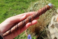 Beech wood magic wand with