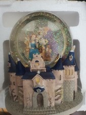 Disney Beauty and the Beast Musical Snow Globe – Enchanted Castle